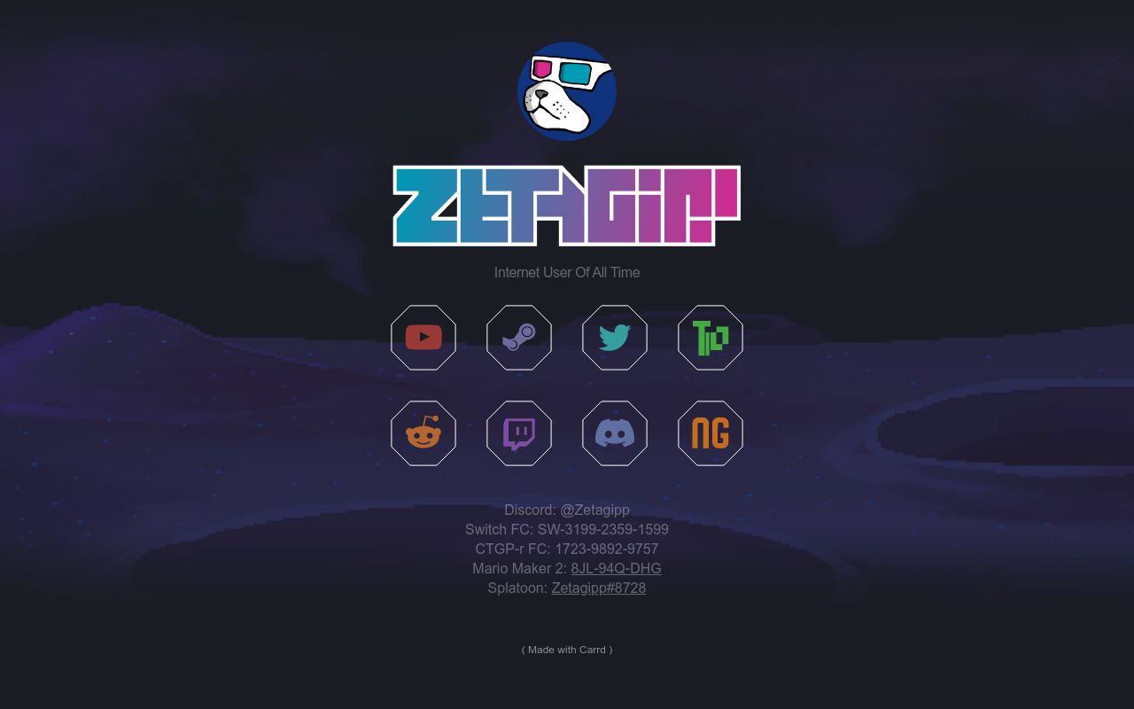 Carrd profile picture for @zet